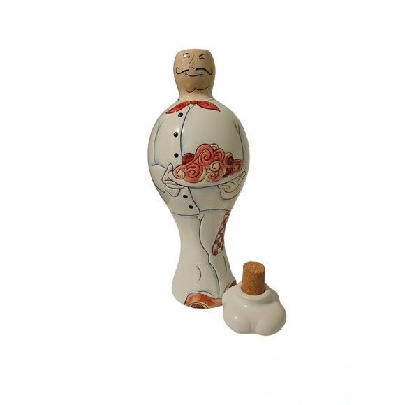 VTG I Goldinger & Co Ceramic wine or Liquid Dispenser Italian chef - Picture 6 of 6